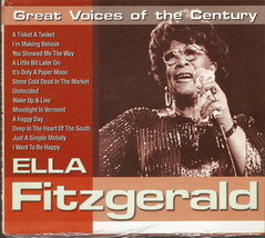 Ella Fitzgerald Great Voices Of The Century 14 Tracks Cd - £8.70 GBP