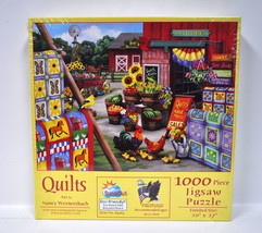 Quilts Jigsaw Puzzle 1000 Piece - £9.74 GBP