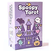 Spoopy Tarot Deck: A 78-Card Deck of Creepy and Cute (Modern Tarot Libra... - £17.49 GBP