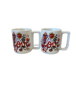 STARBUCKS Valentine&#39;s Day 12 oz Ceramic Mugs, Set of 2 NIB, Love Hearts XO - €25,30 EUR