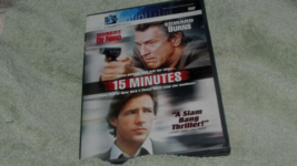 15 Minutes (DVD, 2001) robert DeNiro, Edward Burns, slam bang thriller - £6.31 GBP
