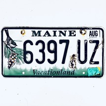 2017 United States Maine Vacationland Passenger License Plate 6397 UZ - $20.35 CAD