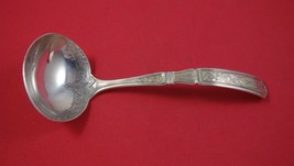Saint Dunstan Chased Gold by Gorham Sterling Silver Gravy Ladle 7&quot; - $127.71