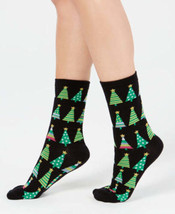 allbrand365 designer Womens Xmas Tree Designed Cute Comfy Crew Socks, 9-11 - £9.34 GBP