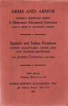 Arms and Armor, Together with Spanish and Italian Renaissance Furniture,... - $442.32 MXN