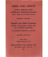 Arms and Armor, Together with Spanish and Italian Renaissance Furniture,... - $442.32 MXN