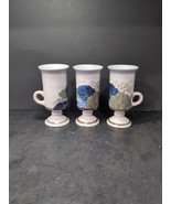 Otagiri Irish Mugs, Vintage Japan Pedestal Cups, Birds and Trees Set, Se... - $33.94 CAD