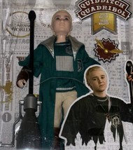 Harry Potter Doll Quidditch Quadribol Draco Malfoy Figure Broomstick 12&quot;... - $461.15 MXN