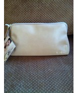 CASHMERE MIST By DONNA KARAN COSMETIC/ MAKEUP BAG BEIGE - $19.79