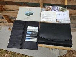 Mercedes-Benz E-Class 2000 Owner Operator's Manual booklets + original case  - $17.99