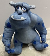 Sulley Monsters Inc Disney Store Exclusive Pixar Denim 12&quot; Plush Doll - £11.01 GBP