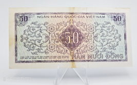 South Vietnam Banknote 50 Dong 1966 (Nd) Xf+ P-17 - £6.99 GBP