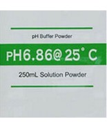 pH Buffer Solution Powder 6.86 pH Makes 250 mL (5 pack) [Kitchen] - £7.70 GBP