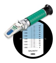 $109 FREE S&amp;H Vee Gee STX-3 ATC Seawater Dual Scale Salinity Refractometer  - $109.00