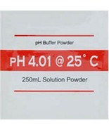 pH Buffer Solution Powder 4.01 pH Makes 250 mL (5 pack) [Kitchen] - £11.55 GBP