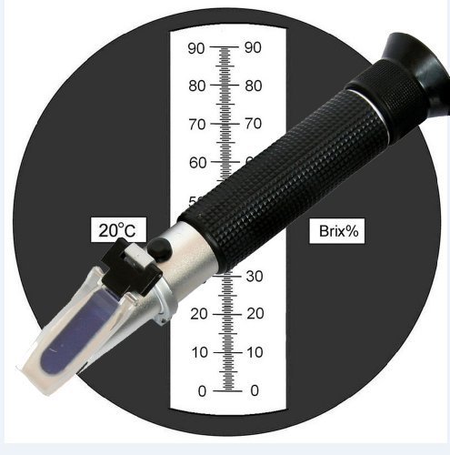 0-90%brix Refractometer RHB0-90 Single Scale - $39.96