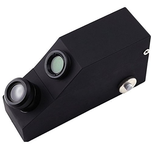 Generic Black Gem Refractometer with Built In LED Light [Camera]