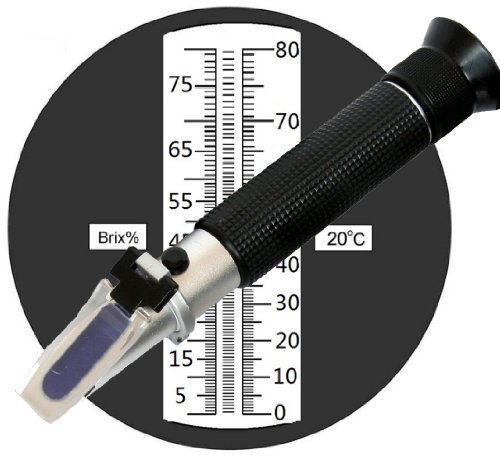 Brix Refractometer Rhb0-80 Single Scale [Misc.]