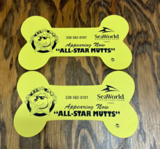 Sea World Ohio vintage travel souvenir All star mutts show bone shape li... - €16,85 EUR