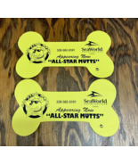 Sea World Ohio vintage travel souvenir All star mutts show bone shape li... - €16,87 EUR