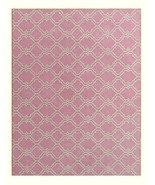Brand New Scroll Tile Pink 5x8 Kids Persian Style Woolen Area Rug - $502.49 CAD