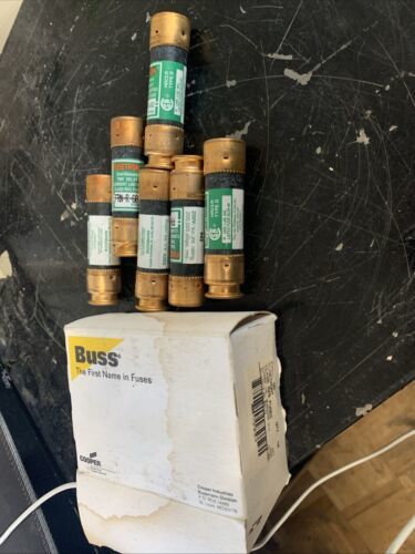 Fuses Bussmann Fusetron FRN-R-60 Class RK5 Fuse 60 Amp 250 Volt AC [Coun... - $32.73