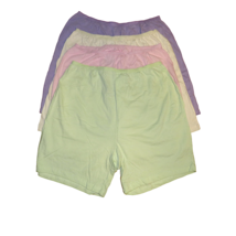 Comfort Choice 4 Pair Cotton Boxer Brief Long Leg Panties Plus Size 20-22 - £23.48 GBP