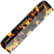 Kent FOT TY Fine Tooth Beard and Hair Comb - Handmade Travel Pocket Styling Comb - £50.16 GBP