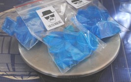 Breaking Bad inspired - 3 x Handmade Soap Heisenberg’s blue sky crystal meth - £10.18 GBP
