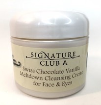 Signature Club A Swiss Chocolate Vanilla Meltdown Cleansing Creme  Face Eyes - £22.33 GBP