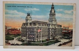 Indianapolis Indiana Court House Postcard B5 - £3.09 GBP
