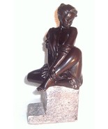 AUSTIN SCULPTURE &quot;GREEK WOMAN&quot; SIGNED D.CLARA STATUE - $395.93 CAD