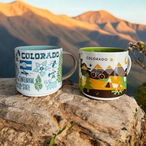 Starbucks COLORADO Coffee Mugs Been There Series And You Are Here EUC - $56.42