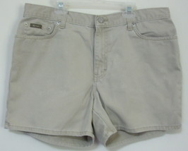 Womens Calvin Klein Jeans Khaki Shorts Size 13 14 - $15.95