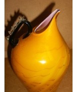 BAIJAN GLASS ART HAND BLOWN VASE RUSSIAN BY ESSIE ZAREH - $175.00