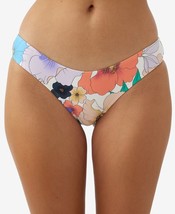 MSRP $35 O&#39;Neil Juniors&#39; Abbie Floral Printed Cheeky Bikini Bottoms Size Small - £8.05 GBP