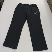 PUMA 846822-01 Men's Large Black Sweatpants Drawstring Elastic Waist (30×28) image 13