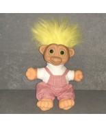 Soma Troll Doll Light Up Glowing Green Eyes 10&quot; [Works] - $20.00