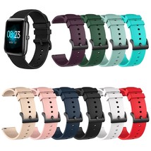 Compatible With Luoba Smart Watch Bands 1.69,Soft Silicone Replacement Wrist Str - £24.29 GBP