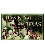 Greeting Card from Texas with Prickly Pear - £2.61 GBP