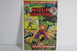 Marvel Super-Heroes #53 Hulk &amp; Sub-Mariner (1975, Marvel Comics) - $3.99