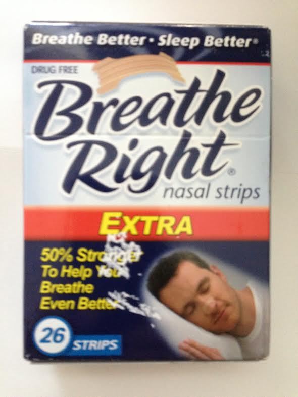 Breathe Right Nasal Strips Extra 26 Strips. NIB - $8.00