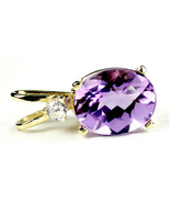 P020, Amethyst, 14KY Gold Pendant - £200.74 GBP