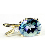 P020, Neptune Garden Topaz, 14KY Gold Pendant - £200.78 GBP