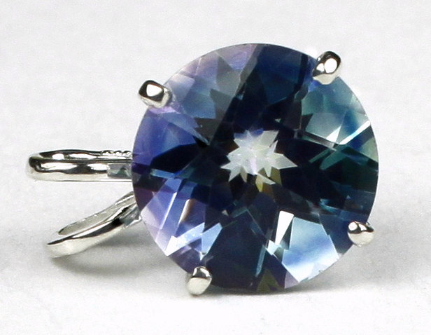 SP089, Neptune Garden Topaz, 925 Sterling Silver Pendant