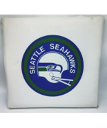 VINTAGE 1970&#39;s SEATTLE SEAHAWKS Stadium Seat Cushion Pad NICE - £13.98 GBP