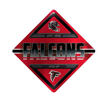 Atlanta Falcons Sign Metal Diamond Shape - $58.99