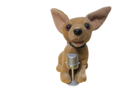 Taco Bell Plush Toy Yo Quiero Singing Chances Are Dog Chihuahua With Microphone - $10.89