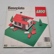 Vintage Lego Baseplate Green Studs From 1986 MOD:813 - £14.35 GBP