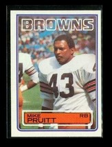 Vintage 1983 TOPPS Football Trading Card #255 MIKE PRUITT Cleveland Browns - £3.69 GBP